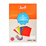 SARFF PVC CİLT KAPAĞI A4 450mic ŞEFFAF 50Lİ (15201111) - 1