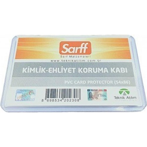 Sarff Pvc Ehliyet Kabı 50li (15323002) - 1