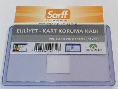 SARFF LÜX PVC EHLİYET KABI (15323003)