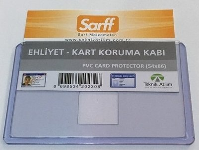 SARFF LÜX PVC EHLİYET KABI (15323003) - 1