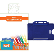 Sarff Yatay Kart Kabı Lacivert 10Lu Blister (15209034) - SARFF