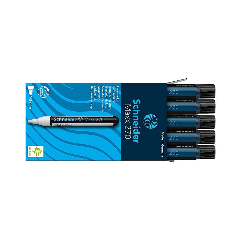 SCHNEİDER 270 MAXX PAİNT PERMANENT MARKÖR 1-3mm SİYAH (SCM310)(127001)