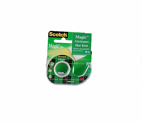 SCOTCH 8-1975D MAGİC KESİCİLİ BANT 19mmx7.5m - 1