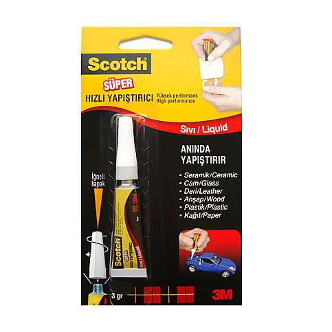 SCOTCH CYANO SÜPER HIZLI JAPON YAPIŞTIRICI 3gr - 1