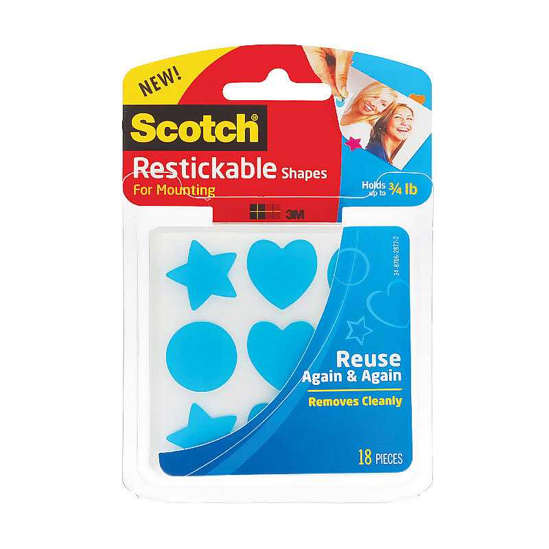SCOTCH R100C ÇİFT TARAFLI ŞEKİLLİ ŞEFFAF BANT 25mmx25m