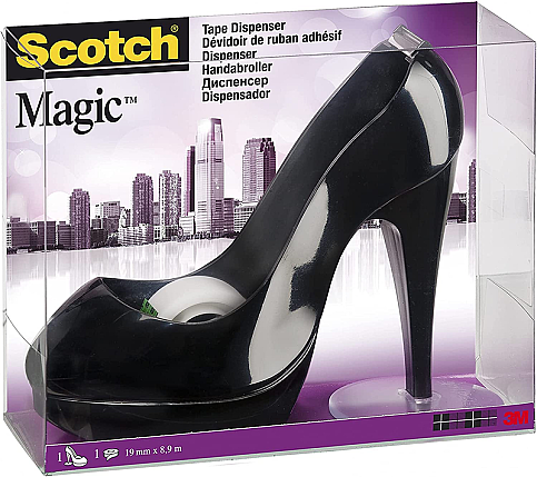 Scotch Stiletto-C Ayakkabı Bant Makinesi Siyah - 3