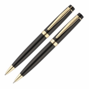 Scrikss 38 Tükenmez Kalem+Versatil Kalem Seti Siyah Altın - SCRİKSS