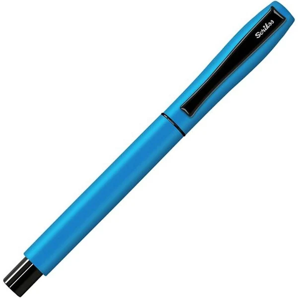 SCRİKSS 55A KARNAVAL ROLLER KALEM TURKUAZ KRİSTAL KUTU