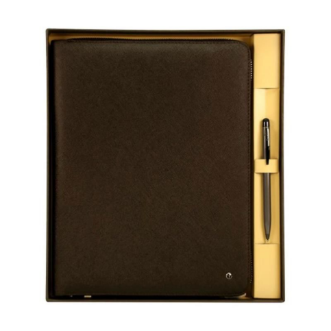 Scrikss Dr 8113-2 İpad Kılıfı+Touch Pen Set Kahve - 1