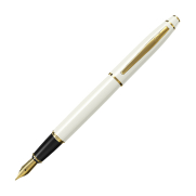 Scrikss 35 Dolma Kalem Beyaz-Altın Lüks Kutu - SCRİKSS