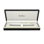 Scrikss 35 Dolma Kalem Beyaz-Altın Lüks Kutu - SCRİKSS (1)