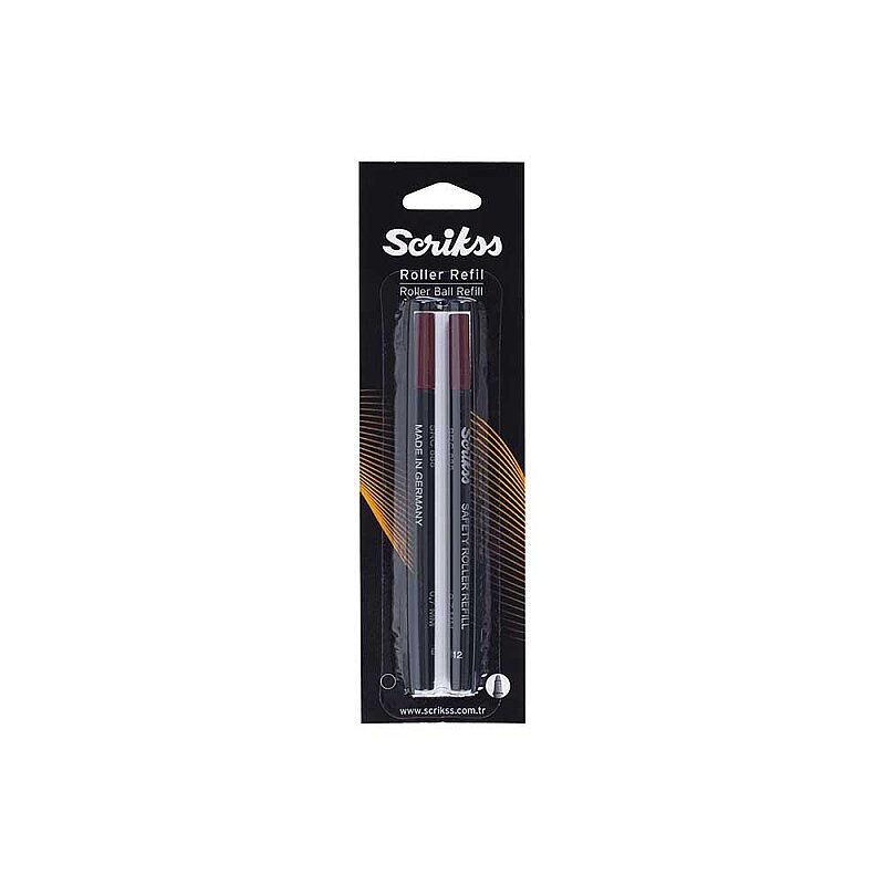 SCRİKSS RR7202A ROLLER KALEM YEDEĞİ SİYAH 2Lİ BLİSTER
