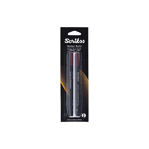 SCRİKSS RR7202A ROLLER KALEM YEDEĞİ SİYAH 2Lİ BLİSTER - 1