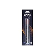 SCRİKSS RR7205A ROLLER KALEM YEDEĞİ MAVİ 2Lİ BLİSTER - SCRİKSS