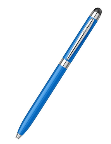 Scrikss Touch Pen Mini Tükenmez Kalem Mavi - 1
