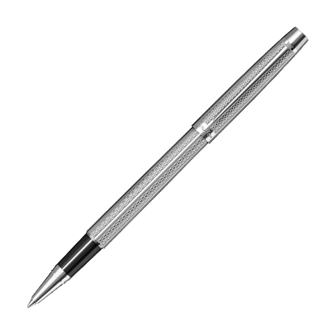 Scrikss 722W Balık Sırtı Roller Kalem Krom Lüx Kutu - 1