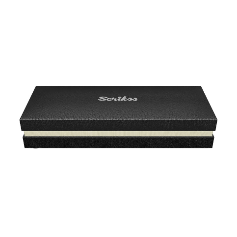 Scrikss 722W Balık Sırtı Roller Kalem Krom Lüx Kutu - 3