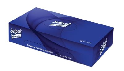 Selpak Kutu Mendil 50 Yaprak Beyaz Premium 7904687 - 1