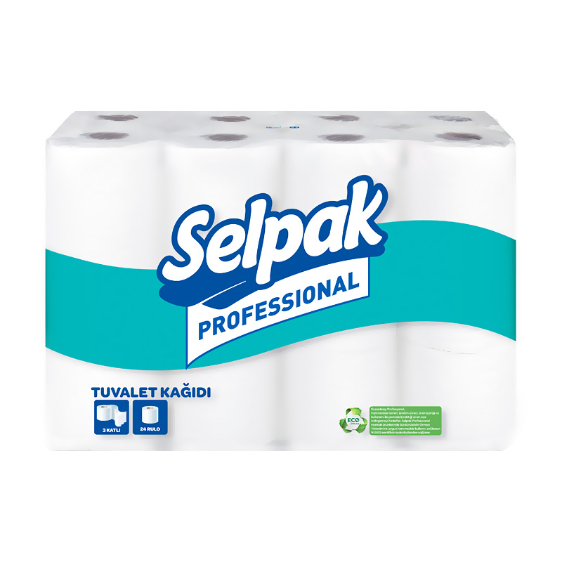 SELPAK PROFESSİONAL TUVALET KAĞIDI 24LÜ (9681105)(7900251)
