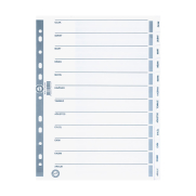 Serve 5329 Karton Ayraç A4 Aylar Ocak-Aralık - SERVE