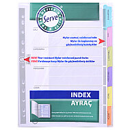 SERVE 5525-P KARTON AYRAÇ A4 GÜNLER (SV-5525-P) - SERVE