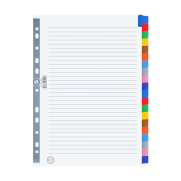 Serve 5526-K Karton Ayraç A4 20 Renk - SERVE