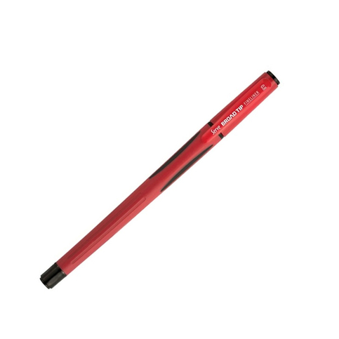 Serve Broad Tip Fineliner Keçe Uçlu Kalem 0.8mm Kırmızı (Sv-Broadtf08-02) - 1