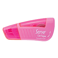 SERVE CORTAPE ŞERİT DÜZELTİCİ (SİLİCİ) 5mmx8m PASTEL ŞEKER PEMBESİ BLİSTER (BCTAPE1SP) - SERVE