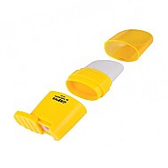 SERVE DOUBLE SHARP SİLGİLİ KALEMTRAŞ HARDAL SARISI (SV-D.SHARP1HS) - SERVE