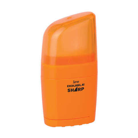 Serve Double Sharp Silgili Kalemtraş Turuncu (Sv-D.Sharp1Ft) - 1
