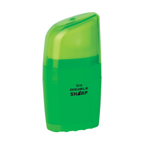 Serve Double Sharp Silgili Kalemtraş Yeşil - 1