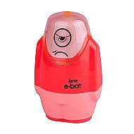 SERVE E-BOT SİLGİLİ KALEMTRAŞ KIRMIZI (SV-EBOT9KTFK-T) - SERVE
