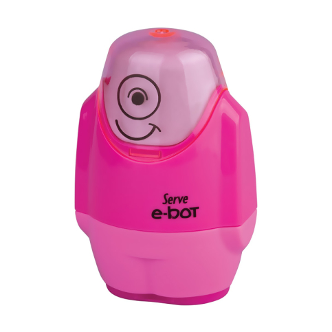 Serve E-Bot Silgili Kalemtraş Pembe (Sv-Ebot9Ktfp-T) - 1