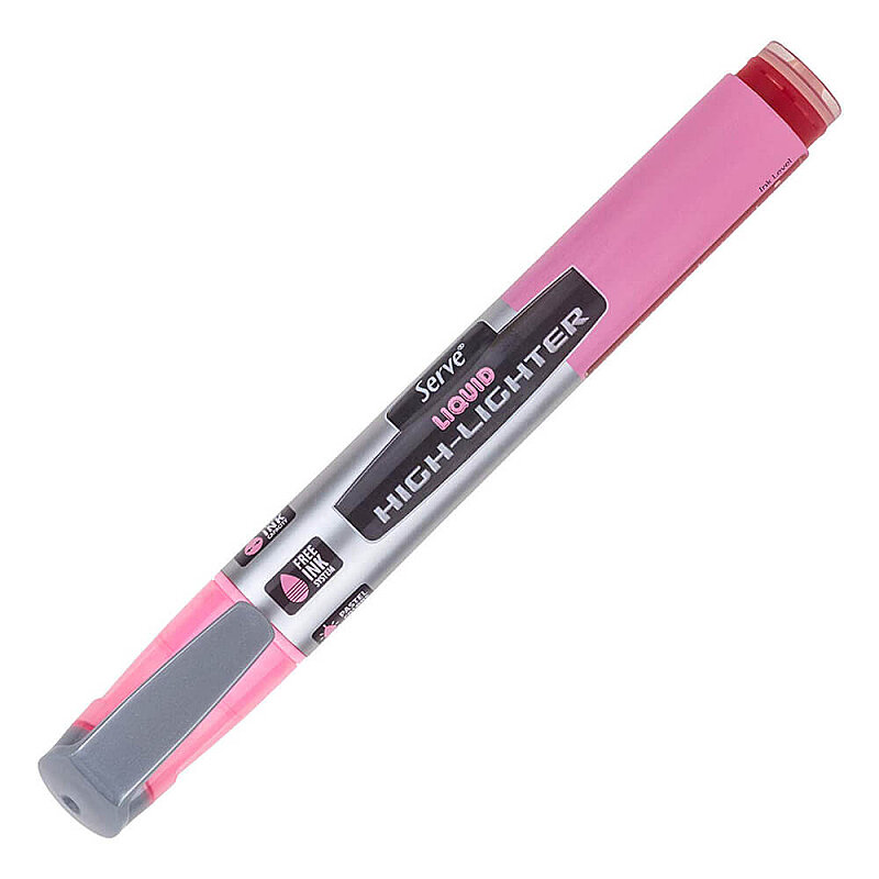 SERVE LKTFP LİKİT FOSFORLU KALEM PASTEL PEMBE (SV-LKTFPP)