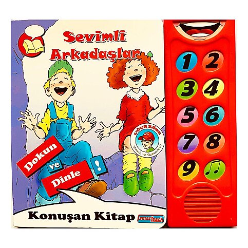 EKİCİ YAYINLARI DOKUN VE DİNLE SEVİMLİ ARKADAŞLAR SESLİ KİTAP-UĞUR KÖSE - 1