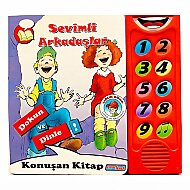EKİCİ YAYINLARI DOKUN VE DİNLE SEVİMLİ ARKADAŞLAR SESLİ KİTAP-UĞUR KÖSE - EKİCİ YAYINLARI