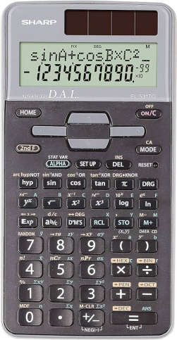 Sharp El-531Th-Gy 273 Bilimsel Fonksiyonlu Hesap Makinesi Gri (Hm.Sh0023) - 1