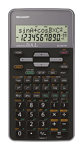 SHARP EL-531THB-GY 273 BİLİMSEL FONKSİYONLU HESAP MAKİNESİ GRİ (HM.SH0012) - 1