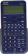 SHARP EL-W531TLB-BL 420 BİLİMSEL FONKSİYONLU HESAP MAKİNESİ MAVİ (HM.SH0017) - SHARP