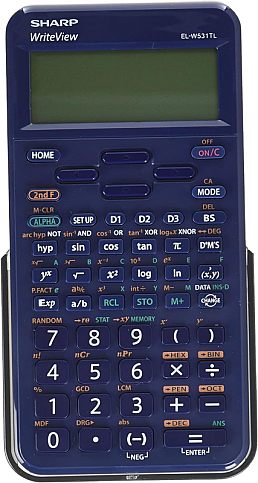 SHARP EL-W531TLB-BL 420 BİLİMSEL FONKSİYONLU HESAP MAKİNESİ MAVİ (HM.SH0017) - 1