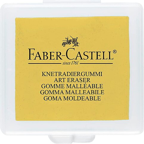 FABER-CASTELL 7321 RENKLİ HAMUR SİLGİ PLASTİK KUTU (5130127321) - 1
