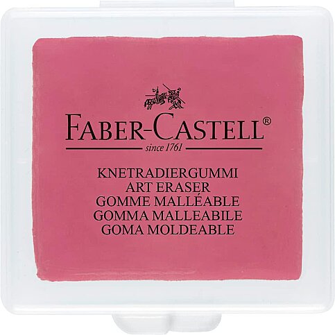 FABER-CASTELL 7321 RENKLİ HAMUR SİLGİ PLASTİK KUTU (5130127321) - 2