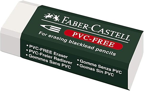 FABER-CASTELL 7085-24 BEYAZ SİLGİ (5130188524) - 1