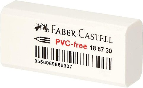 FABER-CASTELL 7086-30 BEYAZ SİLGİ (5130188630) - 1