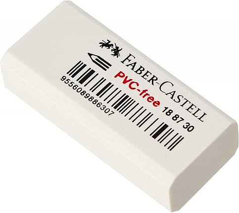 FABER-CASTELL 7086-30 BEYAZ SİLGİ (5130188630) - 2
