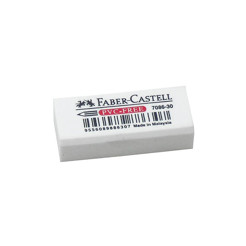 FABER-CASTELL 7086-30 BEYAZ SİLGİ (5130188630)
