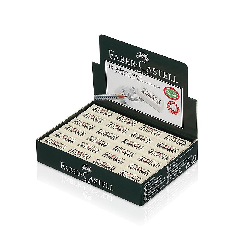 FABER-CASTELL 7086-48 BEYAZ SİLGİ (5130188648)