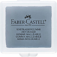 FABER-CASTELL 7220 GRİ HAMUR SİLGİ PLASTİK KUTU (5130127220) - FABER-CASTELL