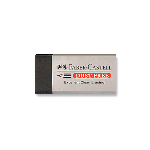 FABER-CASTELL DUST-FREE SİYAH SİLGİ (5130187171) - 1