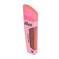 SERVE DSMSP07 DOUBLE KALEM UCU 0.7 2B+SİLGİ ŞEKER PEMBESİ (SV-DSMSP07-T) - SERVE